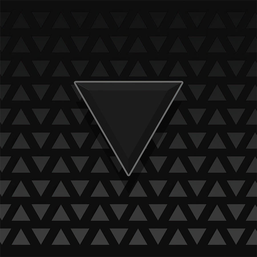 Inverted Black Pyramid Wallpaper