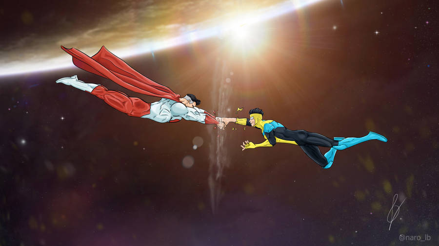 Invincible Outer Space Wallpaper