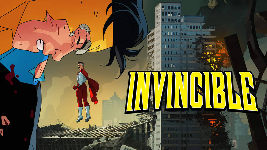 Invincible Title Panel Wallpaper