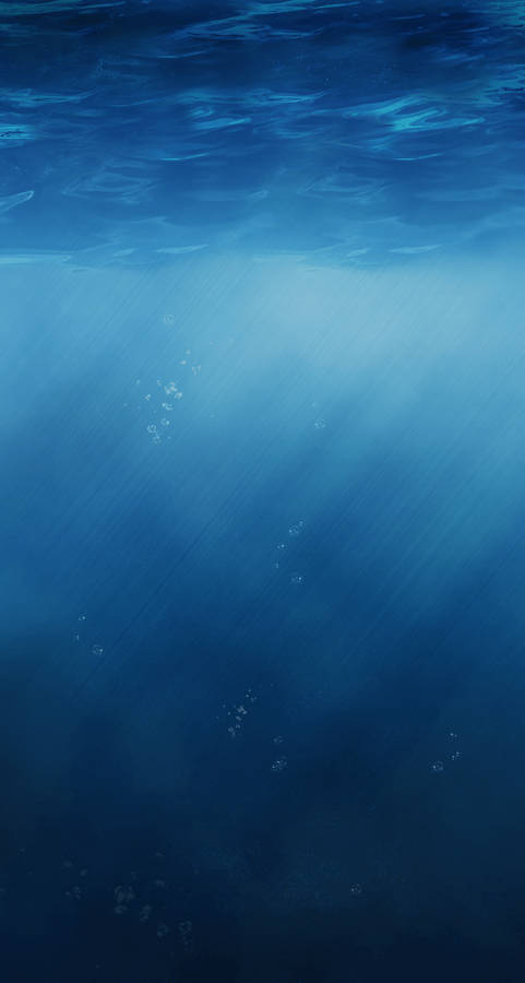 Ios 8 Underwater Wallpaper