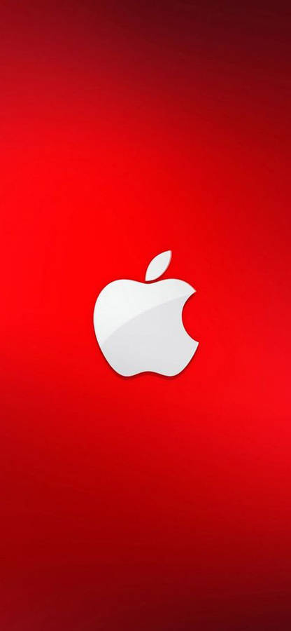 Iphone 11 Pro Red Logo Wallpaper