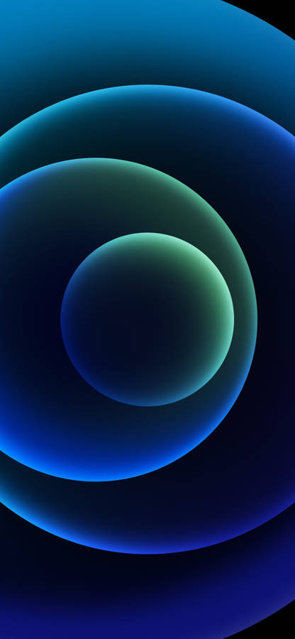 Iphone 12 Pro Max Circle Abstract Wallpaper