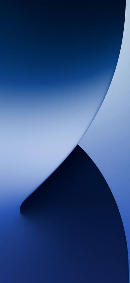 Iphone 14 Dark Blue Wallpaper