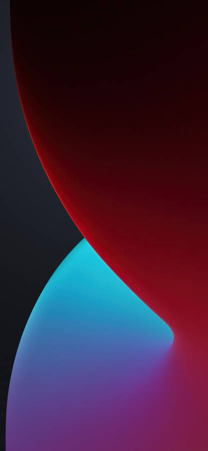Iphone 14 Red In The Dark Wallpaper