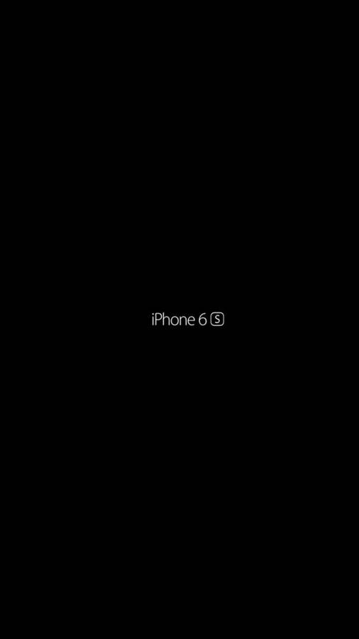 Iphone 6s Basic Black Wallpaper