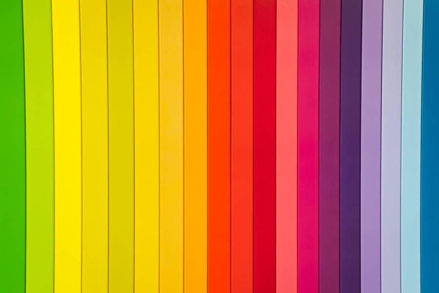 Iphone Home Screen Rainbow Panels Wallpaper