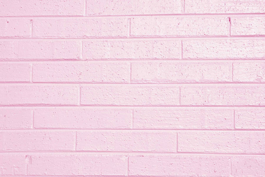 Iphone Pink Aesthetic Brick Wall Wallpaper