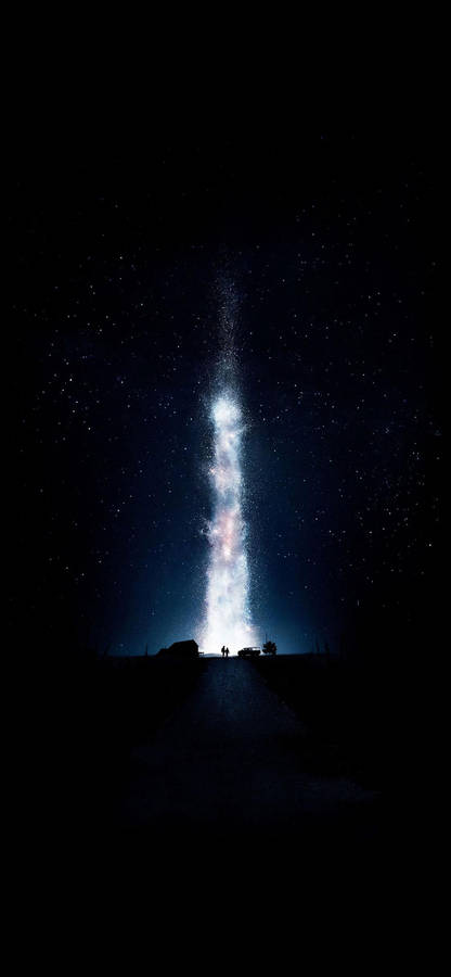 Iphone X Original Light Blast Upwards Wallpaper