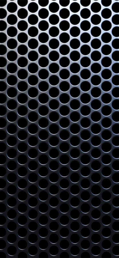 Iphone Xr Perforated Metal Pattern Wallpaper