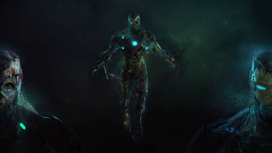 Iron Man 4k Zombie Version Wallpaper