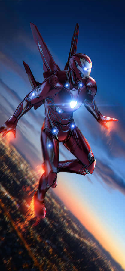 Iron Man Animation Ios 3 Wallpaper