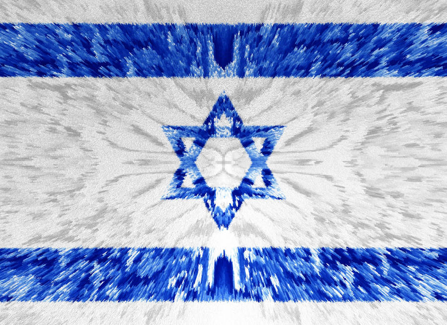 Israel Flag - The Symbol Of Pride And Unity Wallpaper