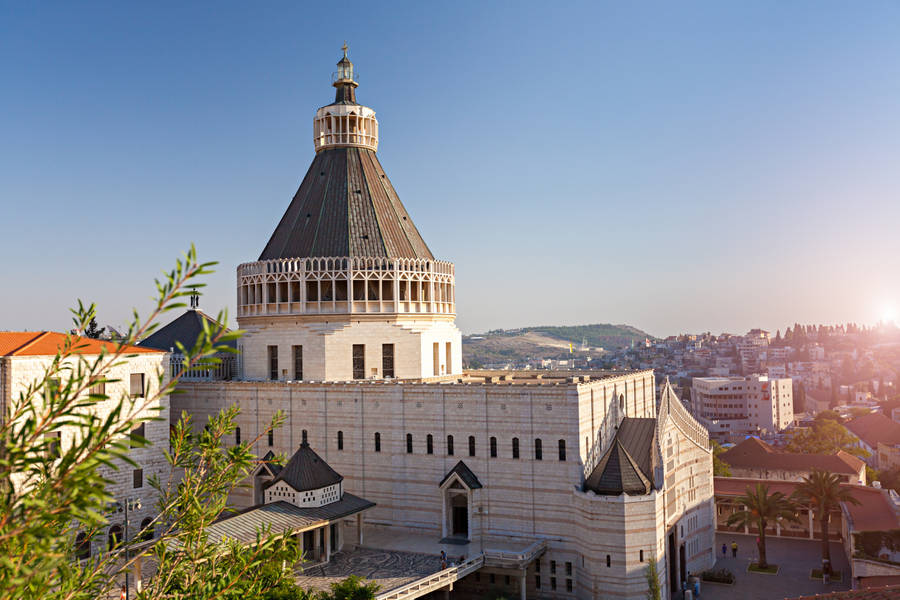 Israel Nazareth Basilica Wallpaper