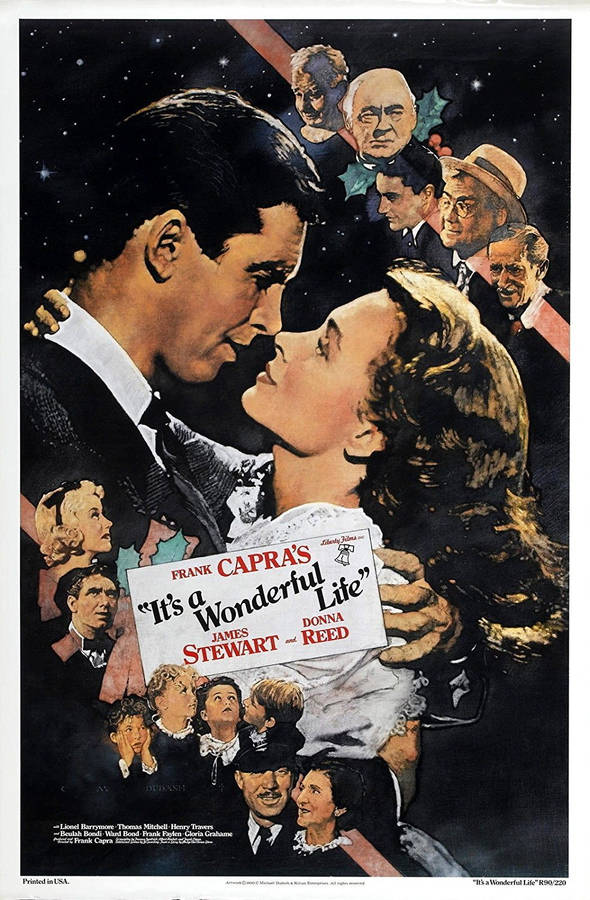 It's A Wonderful Life Couple Lovers Movie Wallpaper