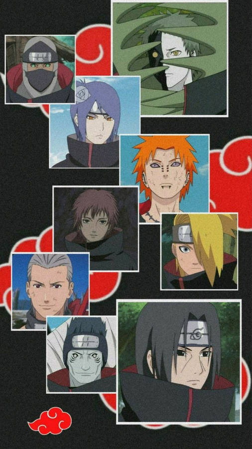 Itachi And Kisame Collage Photo Wallpaper