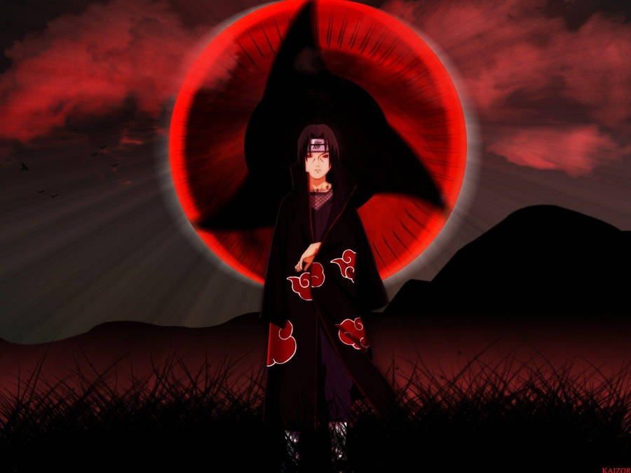 Itachi Sharingan Field Wallpaper