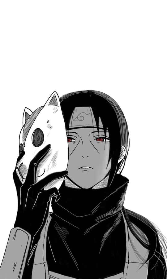 Itachi Uchiha Anbu Mask Art Wallpaper