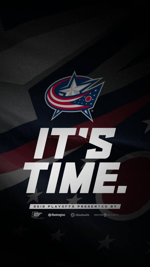 It’s Time Columbus Blue Jacket Wallpaper