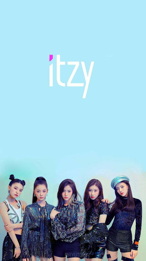 Itzy Mobile Phone Aesthetics Wallpaper