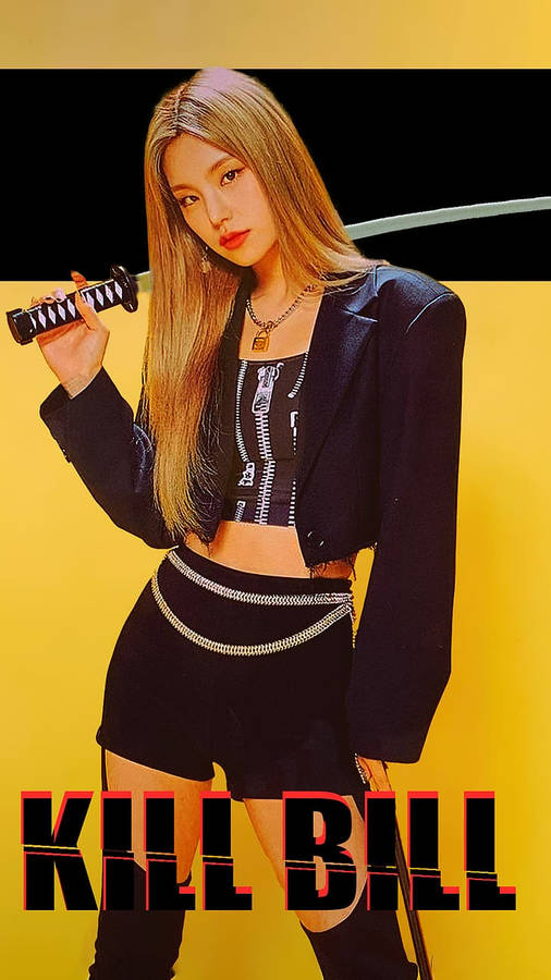 Itzy Yeji Kill Bill Wallpaper