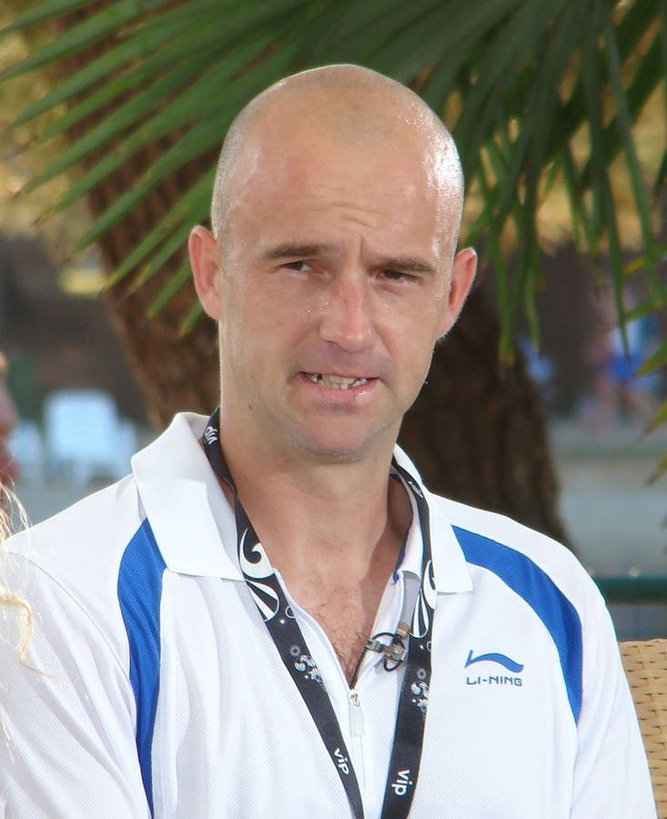 Ivan Ljubicic: A Close-up Portrait Wallpaper