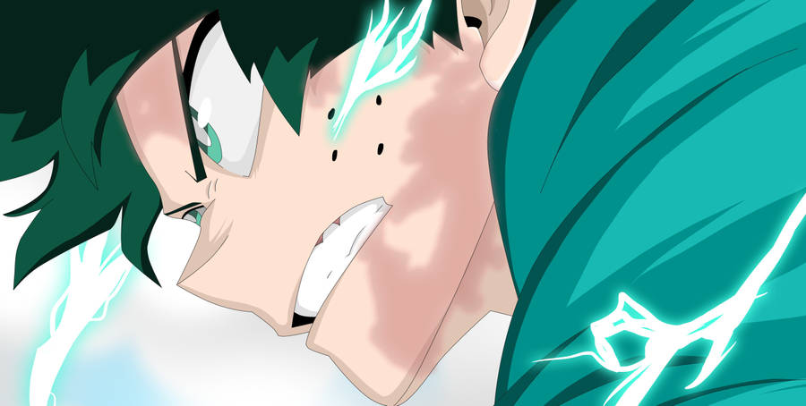 Izuku Midoriya 4k Close Up Wallpaper