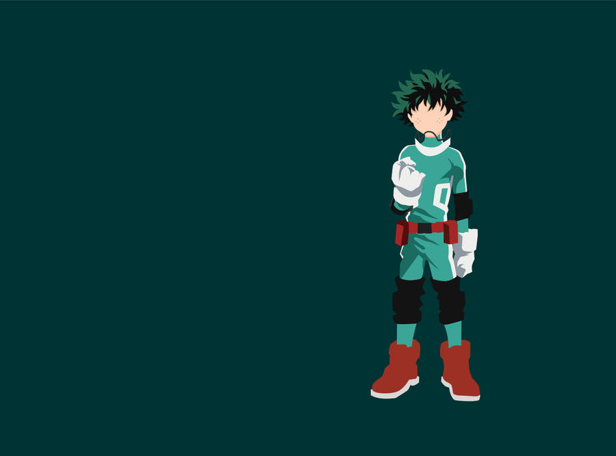 Izuku Midoriya 4k Vector Wallpaper