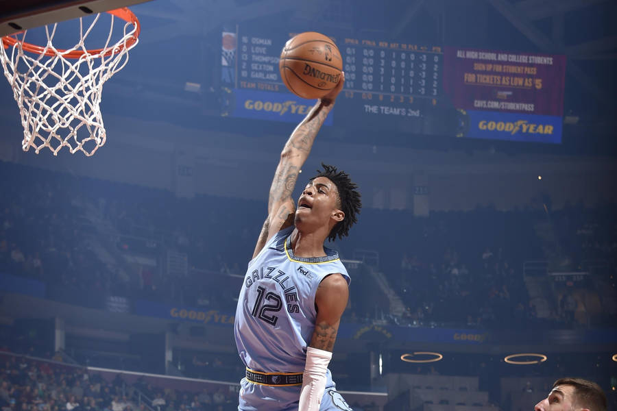 Ja Morant Dunk 2019 Wallpaper