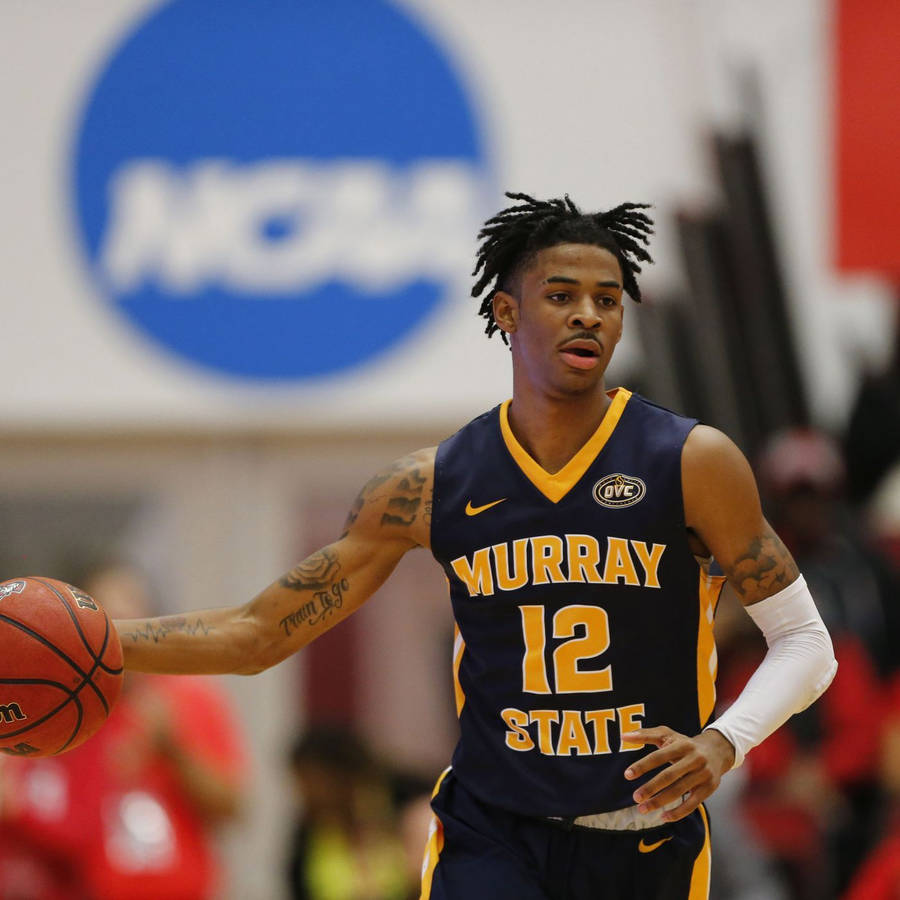 Ja Morant Us College Basketball Wallpaper