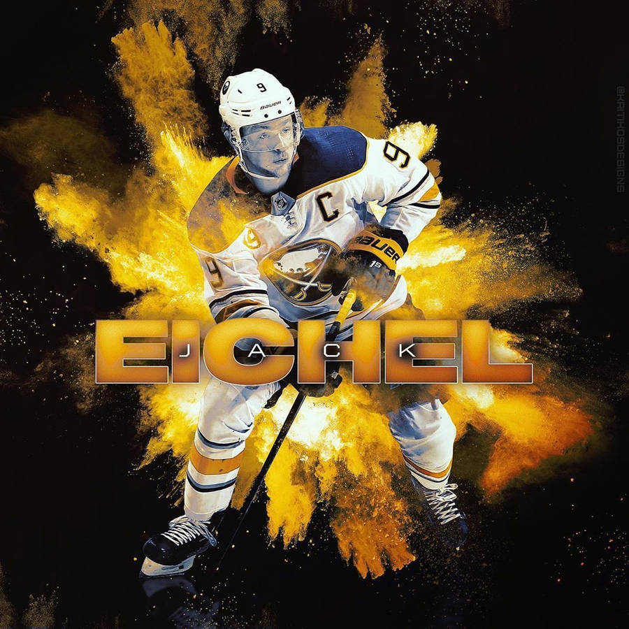 Jack Eichel Buffalo Sabres Fan Poster Wallpaper