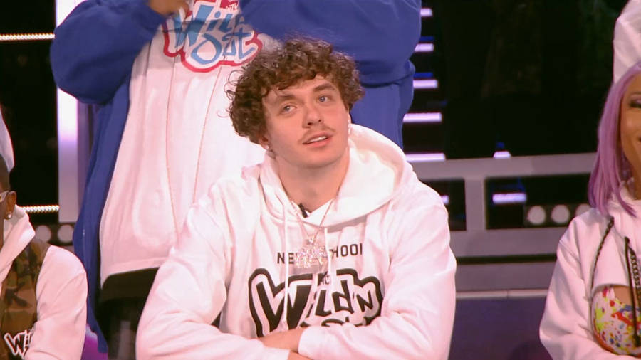 Jack Harlow In White Hoodie Wallpaper