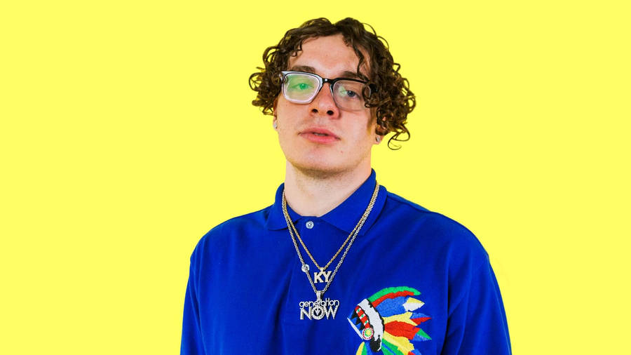 Jack Harlow On Yellow Wallpaper