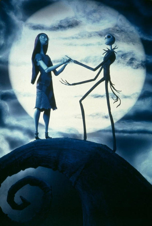 Jack Serenading Sally The Nightmare Before Christmas Wallpaper