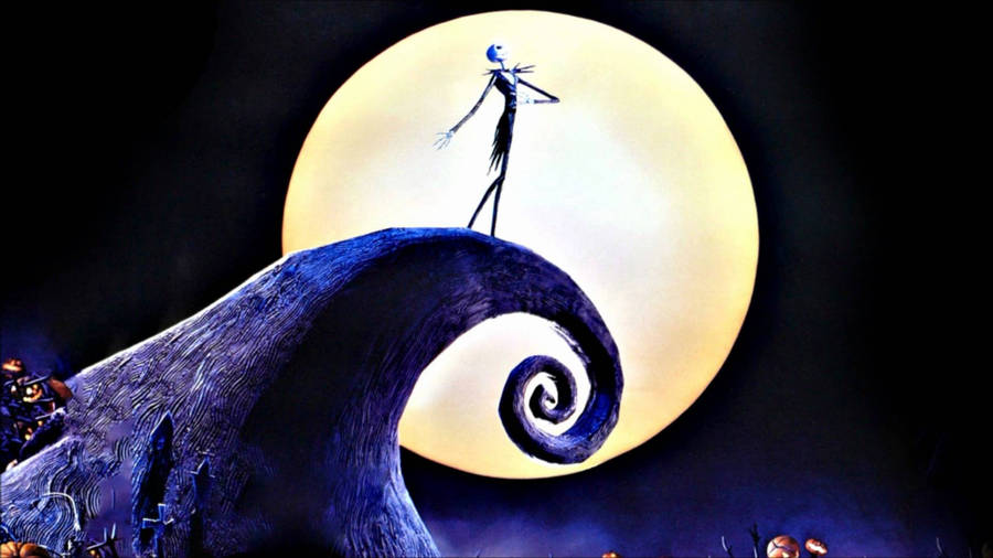 Jack Singing In The Nightmare Before Christmas Wallpaper