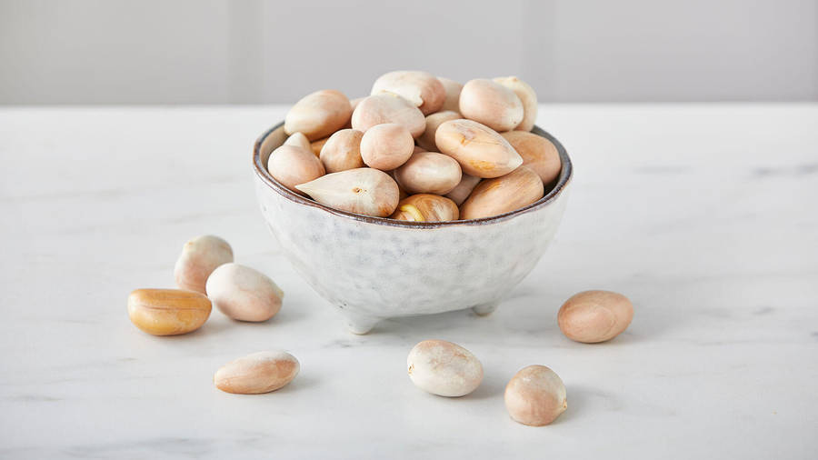 Jackfruit Seeds On Bowl Wallpaper