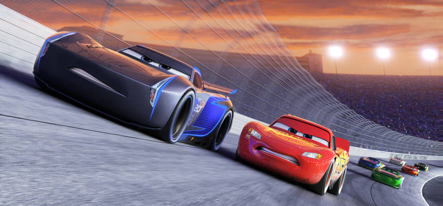 Jackson Vs Lightning Cars 3 Wallpaper