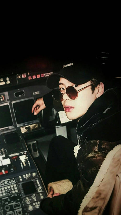 Jackson Wang Cool Shades Wallpaper