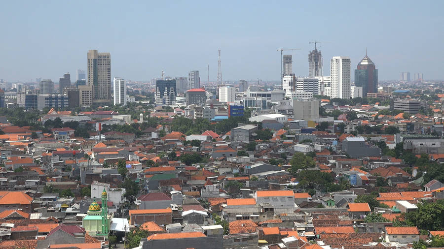 Jakarta Red Roof Wallpaper