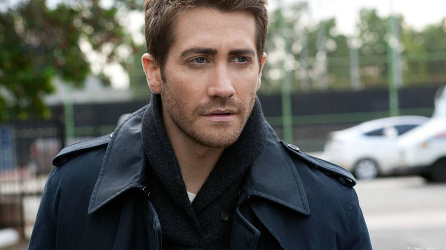 Jake Gyllenhaal Cold City Look Wallpaper