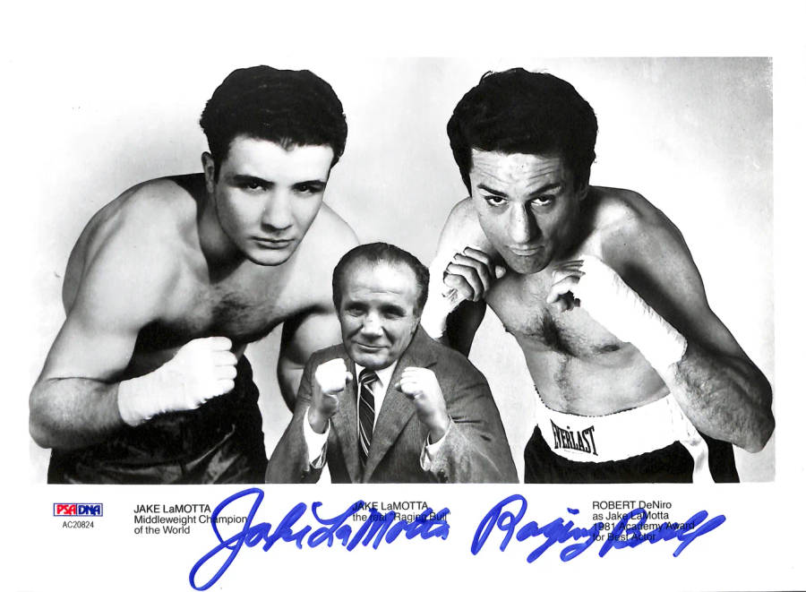 Jake Lamotta Vintage Poster Wallpaper