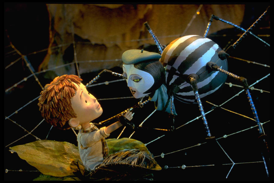 James And The Giant Peach James Miss Spider Wallpaper