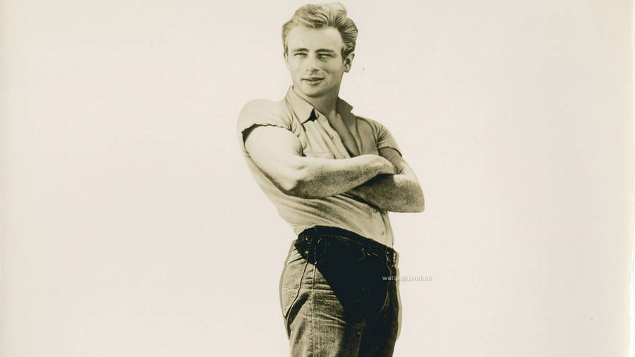 James Dean Casual Wallpaper