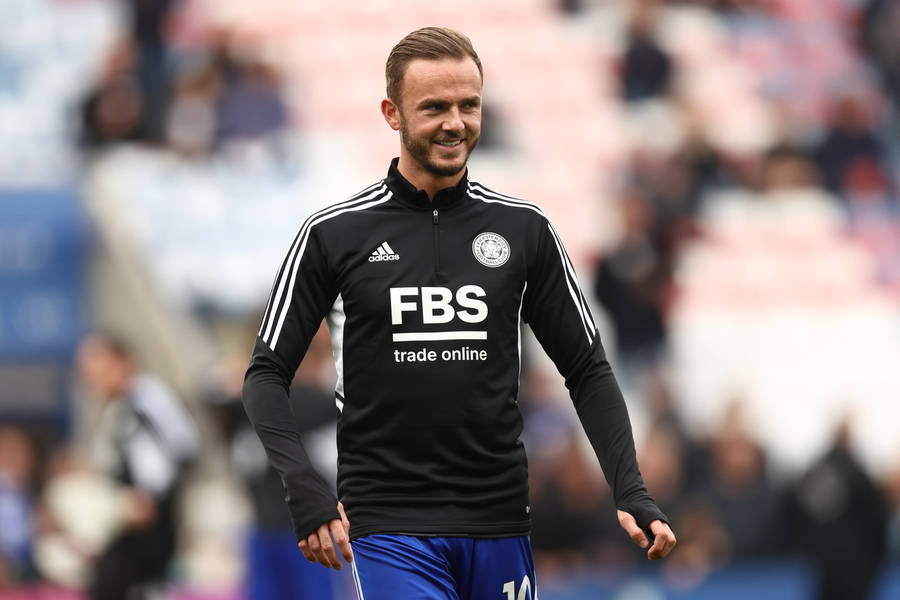 James Maddison Happy Entrance Wallpaper