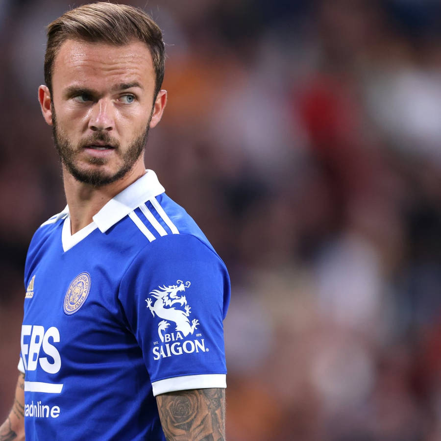 James Maddison Side Eye Wallpaper