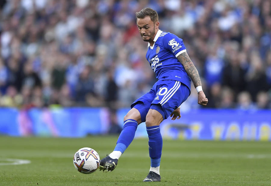 James Maddison Vs Ball Wallpaper