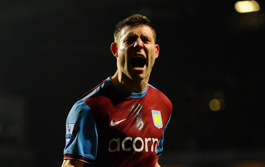 James Milner Aston Villa Fc Wallpaper