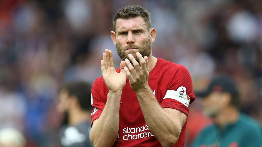 James Milner Clapping Wallpaper