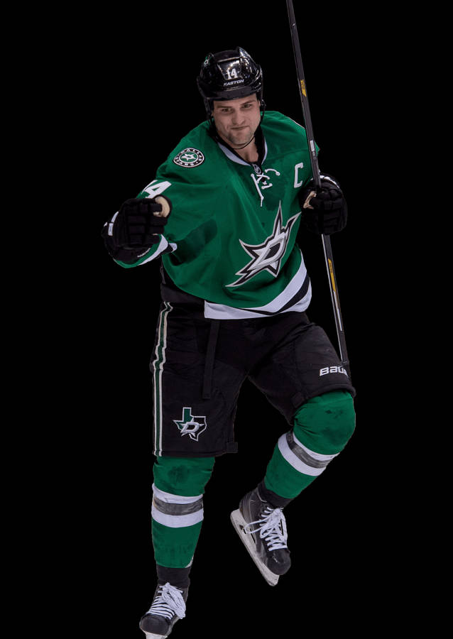 Jamie Benn - Powerhouse Of Nhl Dallas Stars Wallpaper