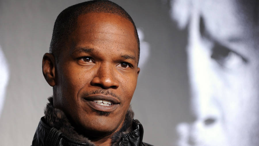 Jamie Foxx Close-up Landscape Wallpaper