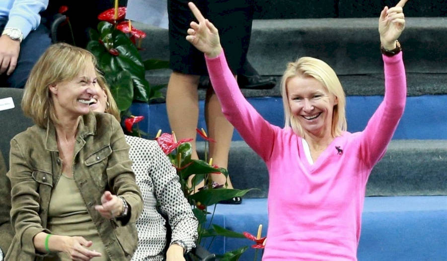 Jana Novotna And Iwona Kuczyńska Wallpaper